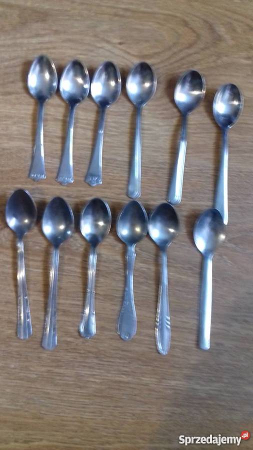 Łyżeczki małe różne inny kolor Iława