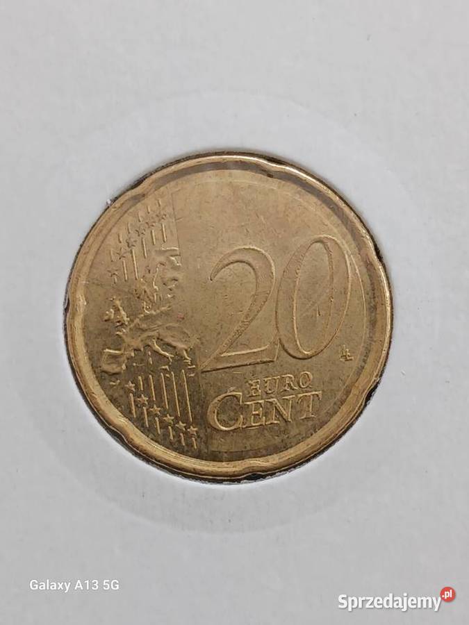 20 Eurocentów Hiszpania 2018 r