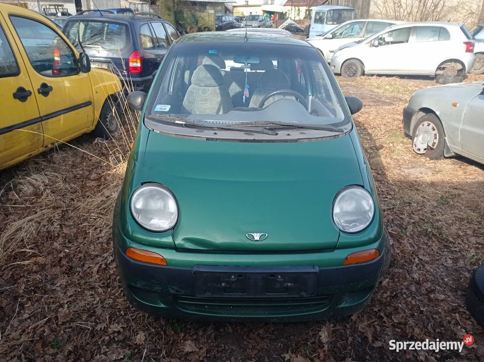 Daewoo Matiz 08 37 kW 1999 r dawca części osobowe wielkopolskie