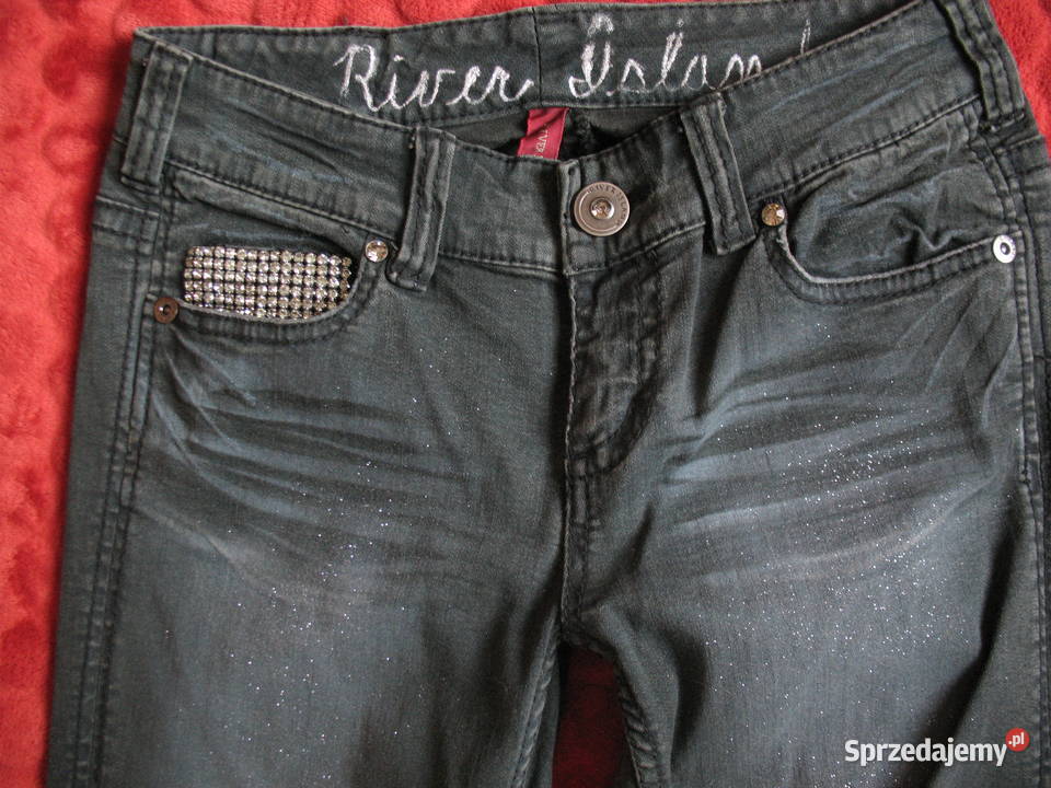 Spodnie damskie jeans 36 S biodra 92 River Siedlce