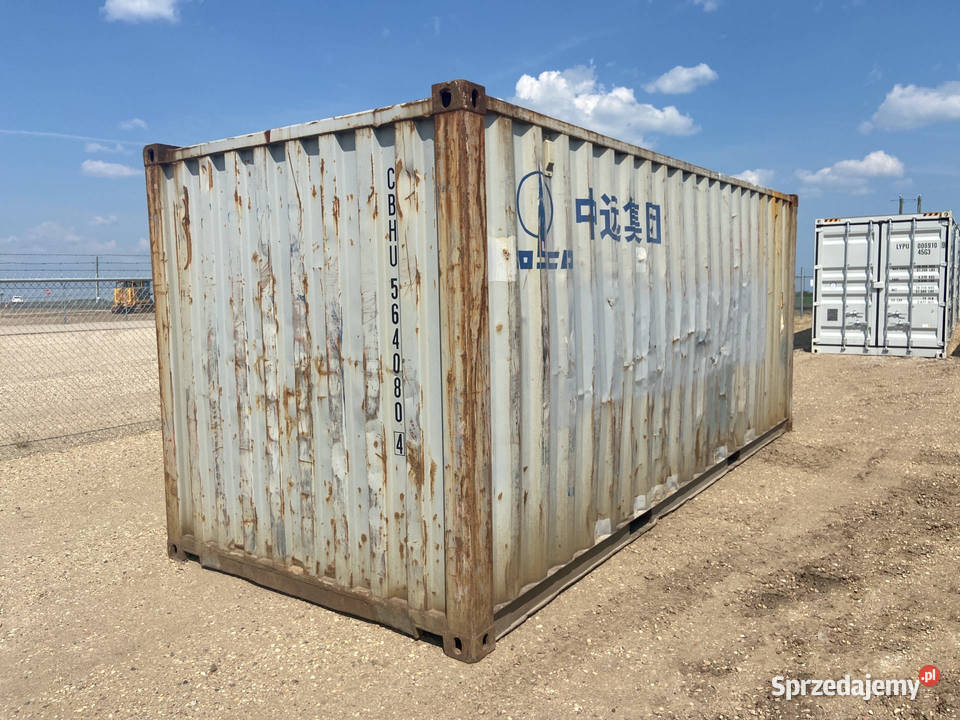 Kontener morski magazynowy 20DV 6 metrowy Pszczyna