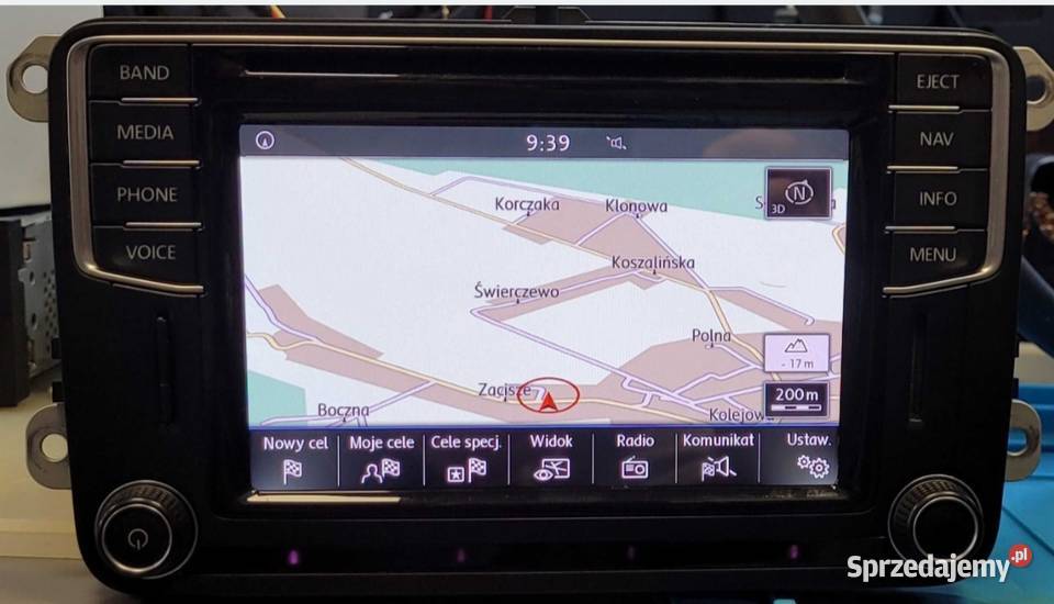 Nowy ekran dotykowego LCD VW Discovery Media MIB