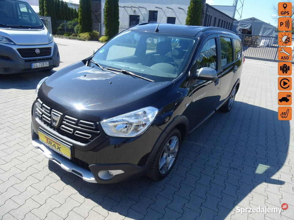 Dacia Lodgy 13 Tce 130 STEPWAY Niski przebieg 4/5 łódzkie Łódź