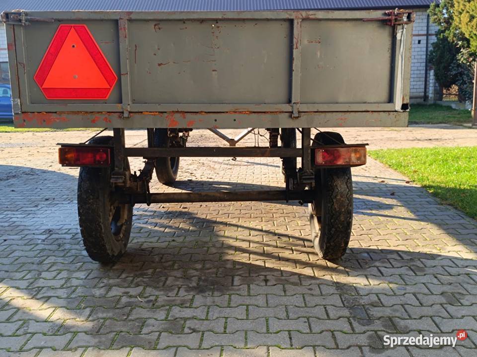 Przyczepa rolnicza sztywna bez papierów Jarochów