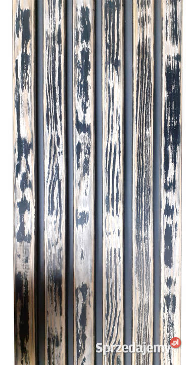 drewniane panele ścienne INDUSTRIALNE lamele na Warszawa