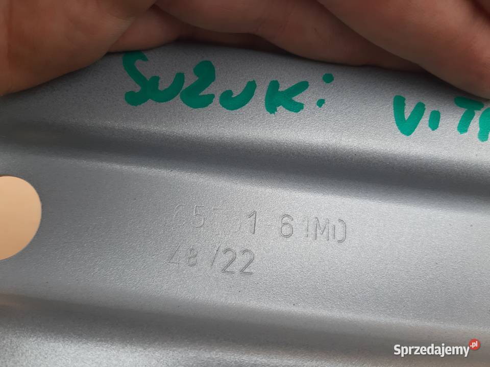 SUZUKI VITARA III BELKA ZDERZAKA TYŁ WZMOCNIENIE lubuskie Trzciel