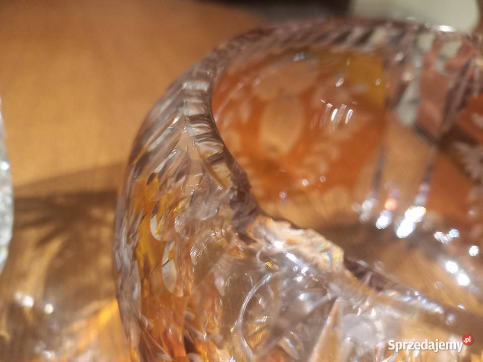 Komplet kryształ PRL lata 70 całość Toruń sprzedam