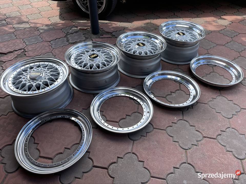 Felgi BBS RS 4x100 15 7j 75 8 85 rm ranty 3tlg Samochodowe Białystok