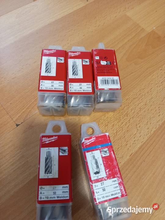 Nowe Frezy Trepanacyjne Milwaukee Weldon 19mm Tomaszów Lubelski