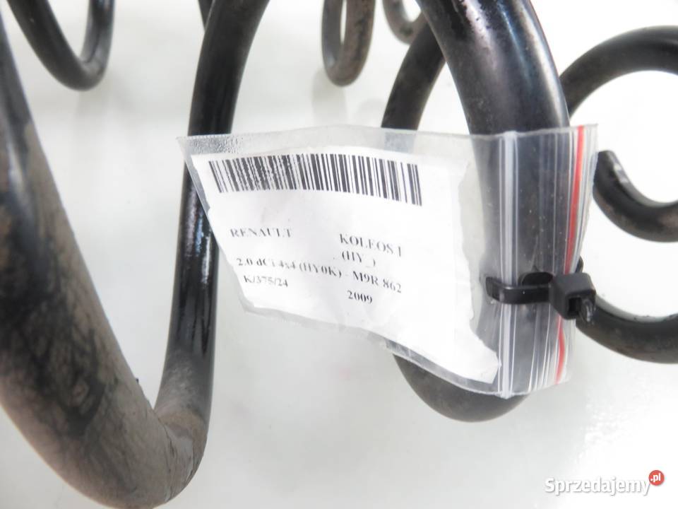 SPRĘŻYNY TYŁ RENAULT KOLEOS I osobowe