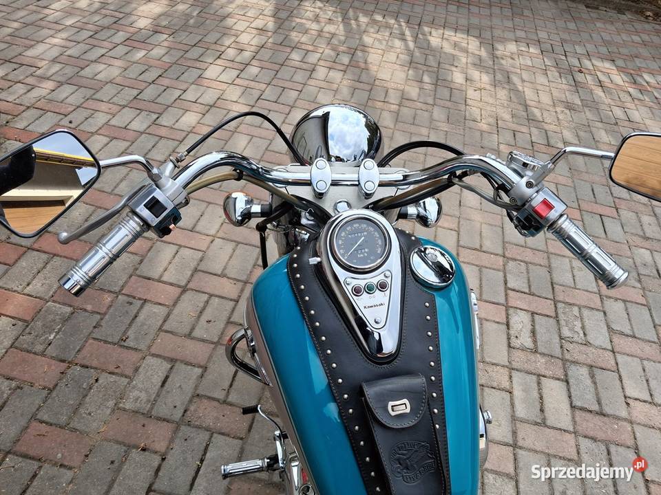 Kawasaki VN 800 sakwy dużo chromu czterosuwowy śląskie Zawiercie sprzedam
