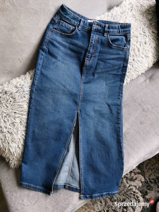 Spódnica jeansowa maxi Sinsay r S Wodzisław Śląski