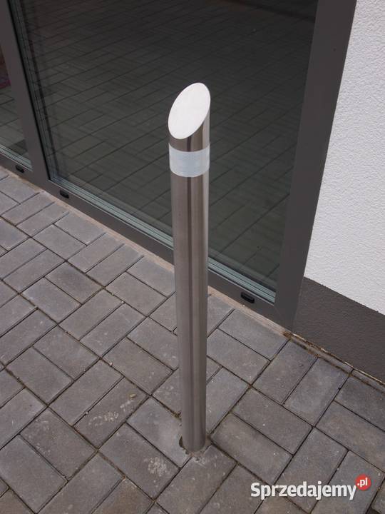 Słupki uliczne parkingowe odblaskowe stal