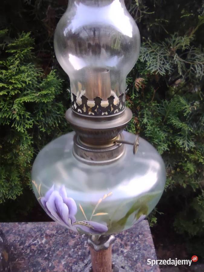 Antyk lampa naftowa Francja Depose wielkopolskie Gniezno