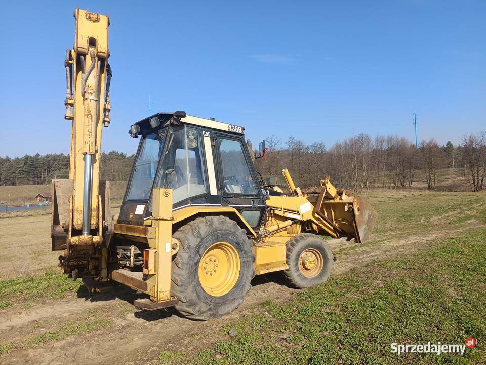 Koparko ładowarka Cat 438 428b Caterpillar Wodzisław