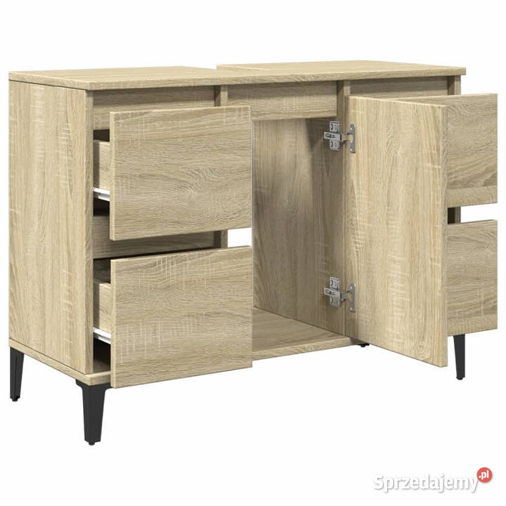 Szafka pod umywalkę dąb sonoma 80x33x60 WM849666 Warszawa