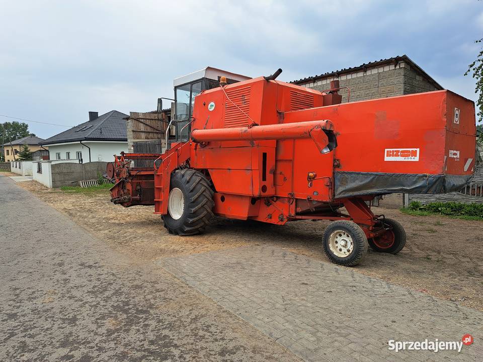 Kombajn zbożowy Bizon Super Z056 kabina Goszczanów sprzedam
