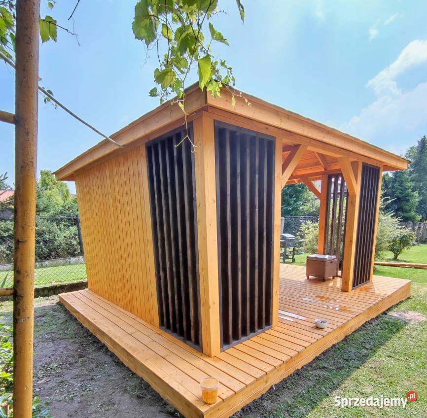 Nowoczesna Altana Ogrodowa 5x4m Altanka Architektura ogrodowa