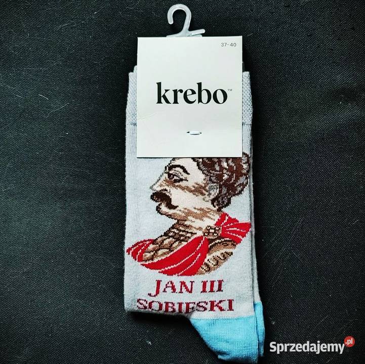 Śmieszne skarpetki Skarpety historyka Jan III Gdańsk