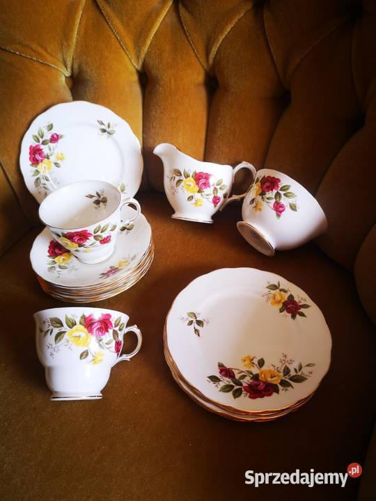 Filiżanka z talerzykiem Richmond Rose Gdańsk