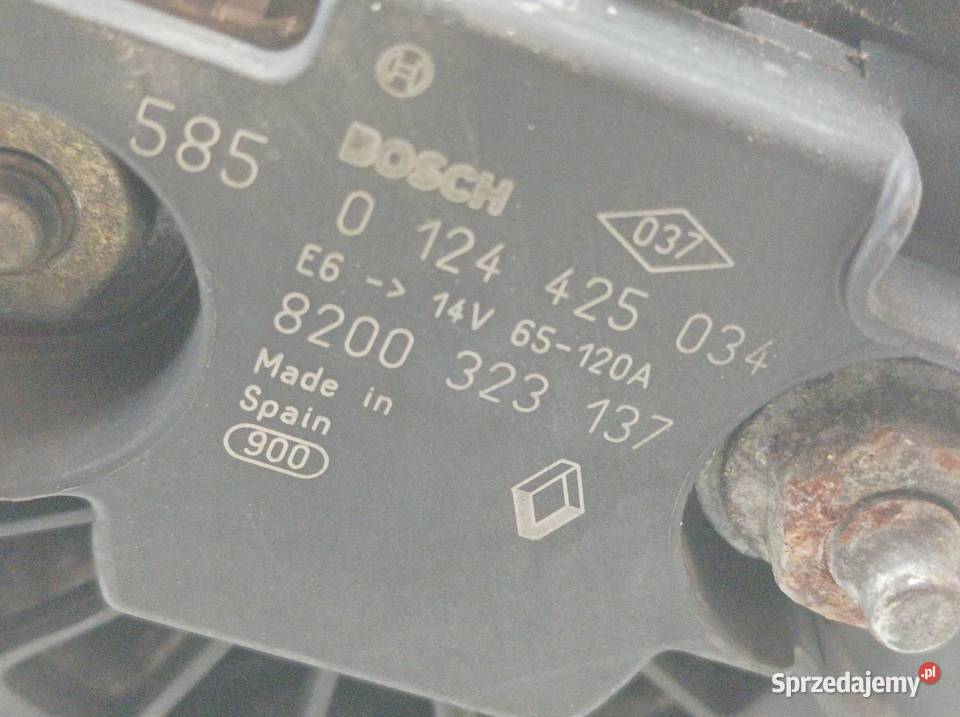 ALTERNATOR 8200323137 0124425034 14 16V Renault