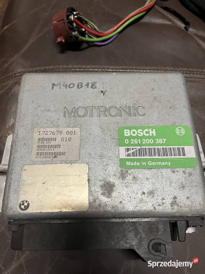 BMW E30 18 318 komputer sterownik silnika osobowe Szczecin