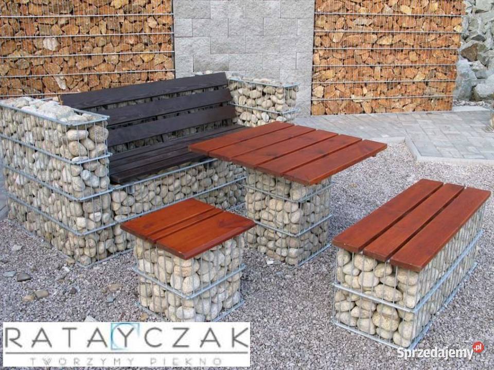 Donice z cortenu stalowe malowane i gabionowe Inowrocław