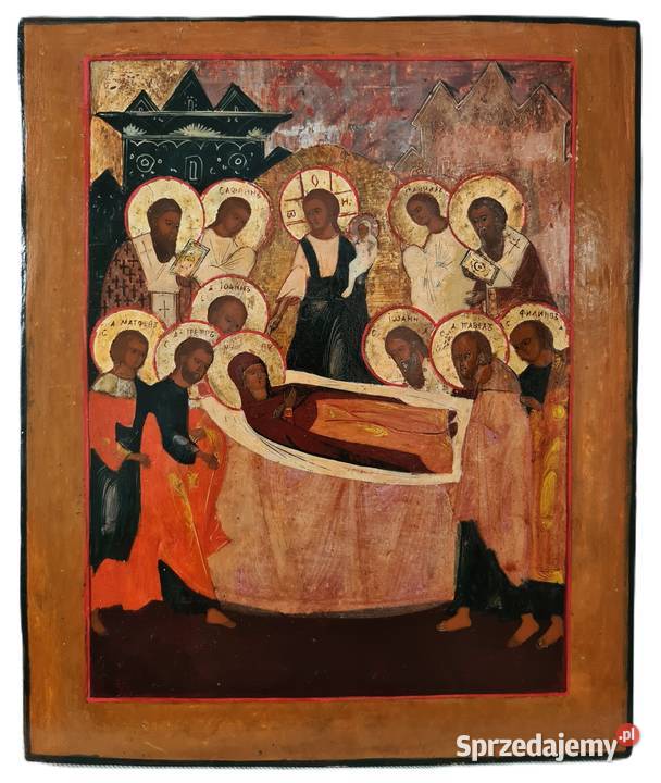 Ikona Zaśnięcie Najświętszej Marii Panny 0311 mazowieckie