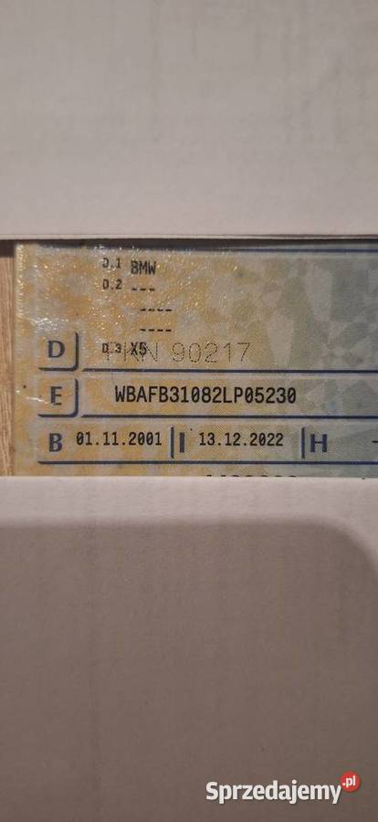 BMW X5 e53 44 LPG 286KM