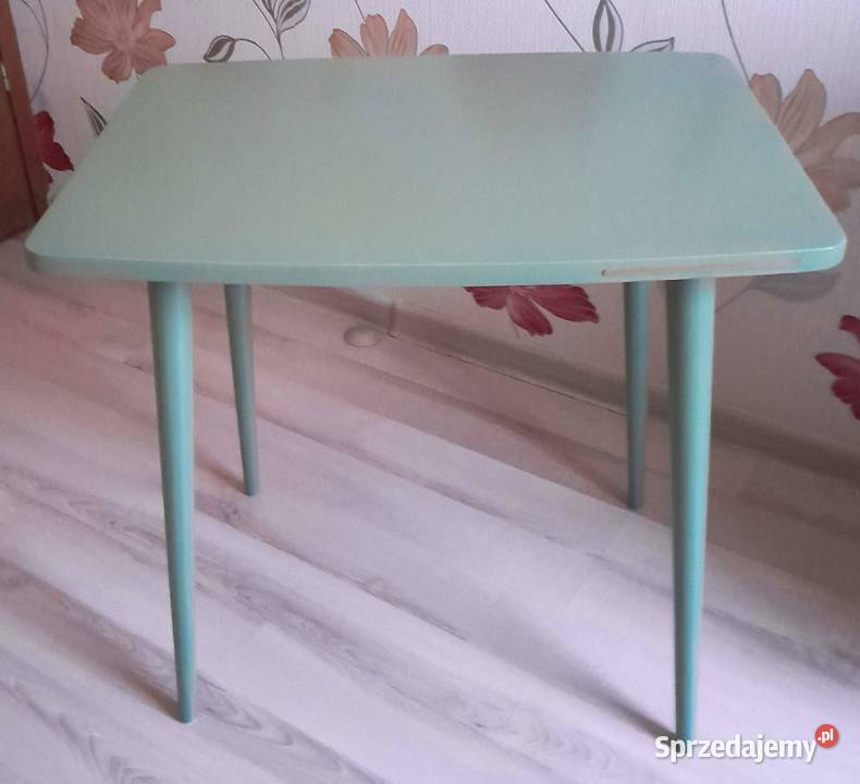 Świeżo odnowiony stolik kawowy patyczak Rzeszów