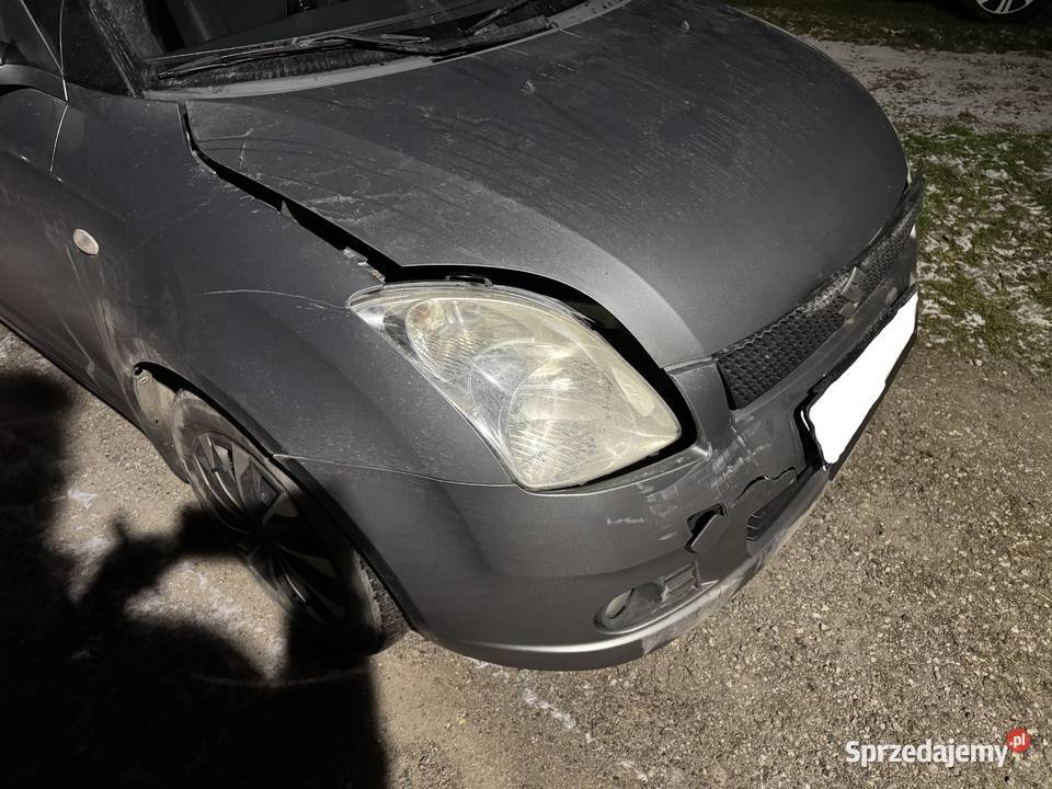 Suzuki Swift 13 2007 Uszkodzony benzyna małopolskie Michałowice