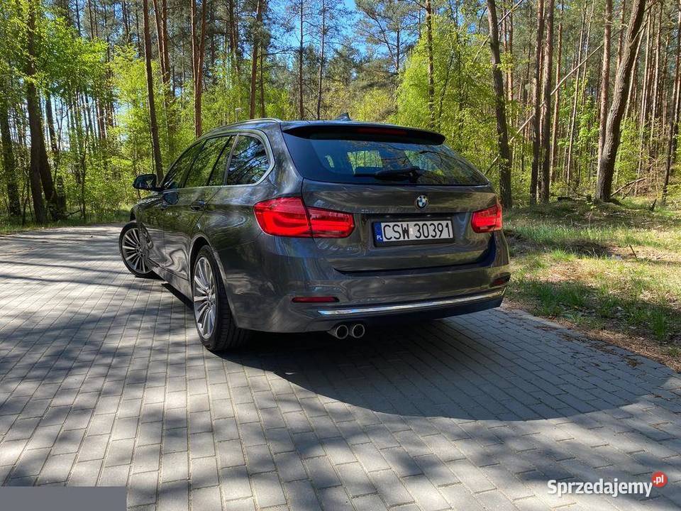 BMW Seria 3 330d xDrive Luxury Line 258 2016r diesel Dragacz sprzedam