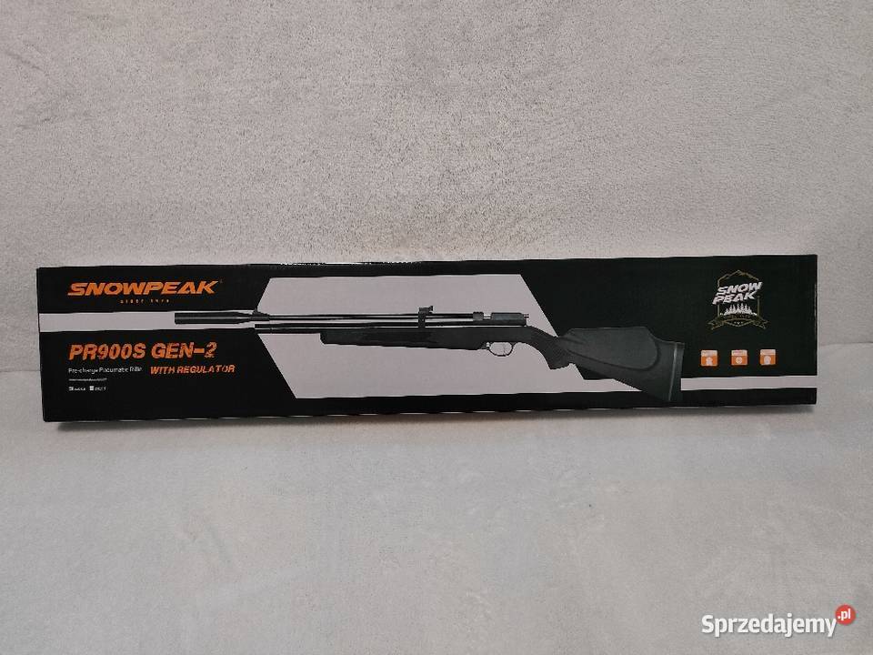Wiatrówka PCP Snowpeak PR900 2Gen regulator mega