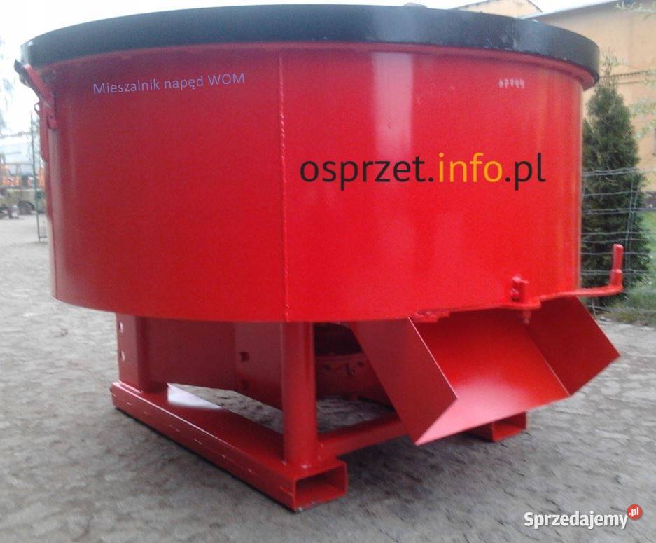 Mieszalnik do betonu WOM 1000L bębnowa
