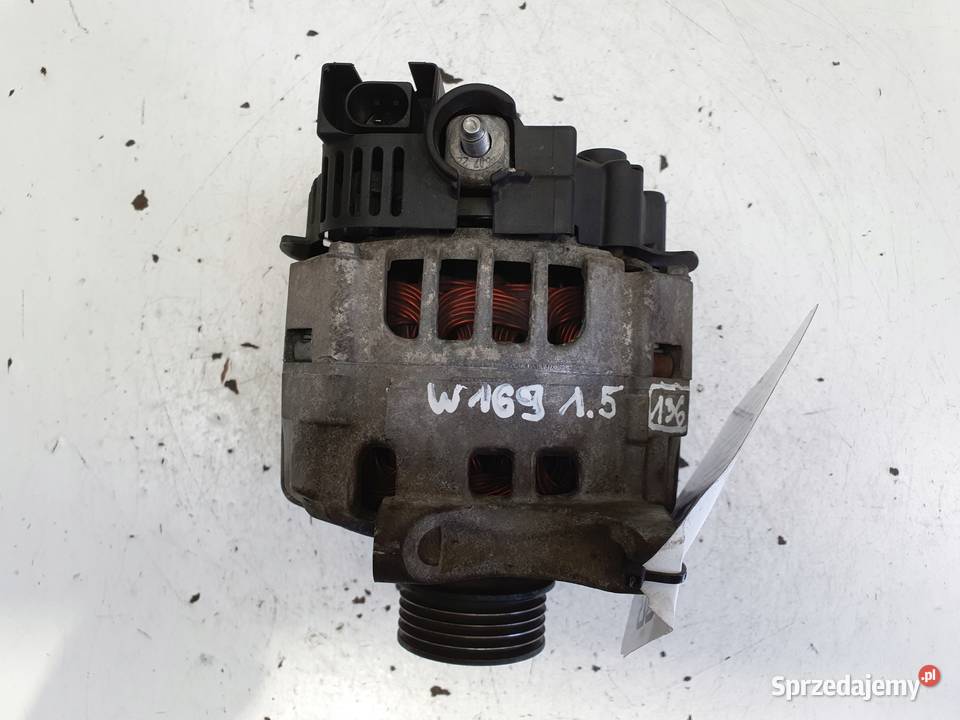 Mercedes W169 15 8V ALTERNATOR 90A A2661540802 osobowe lubelskie Janów