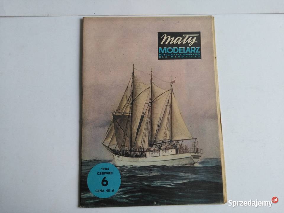 Mały Modelarz 61984 Statek szkolny Zawisza Dąbrowa Górnicza