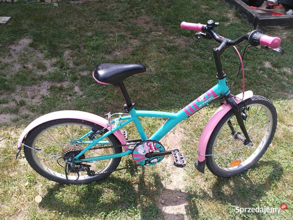 Rower BTWIN 20 damka 5 biegów btwin original łódzkie Wolbórz