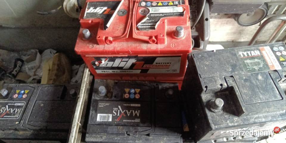 Akumulatory różne marki i rodzaje 45ah 50ah 55ah Bodzentyn