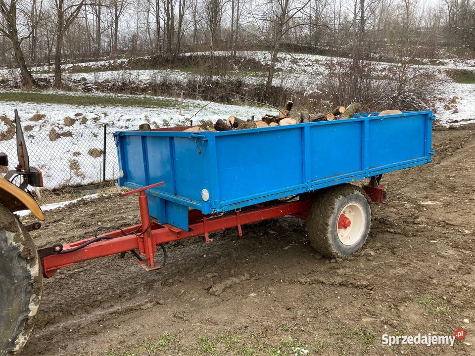 Przyczepa jednoosiowa wywrotka ORKAN Mszana Dolna