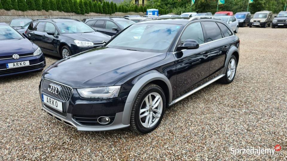 Audi A4 Allroad 30 TDI ksenon skóry panorama B8 czujnik parkowania Zieleniewo