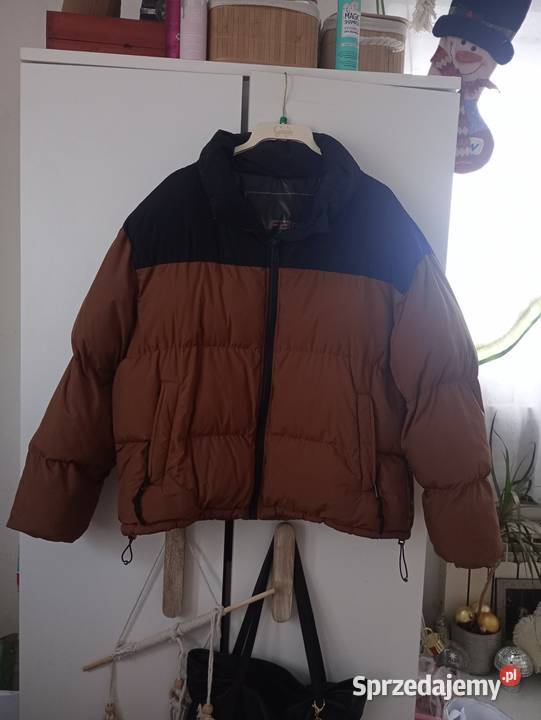 kurtka zimowa damska rL czarny Kurtki i płaszcze Piotrków Trybunalski