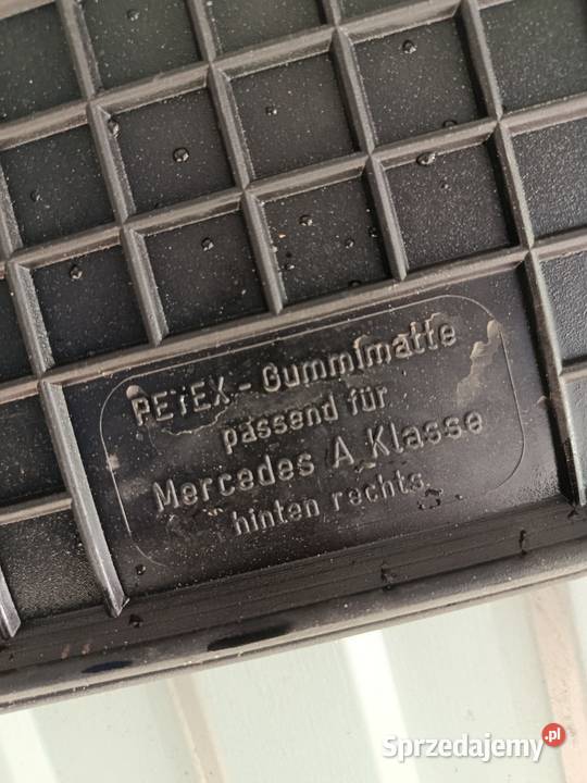 Wycieraczki samochodowe do Mercedes A W168 Tapicerki samochodowe Jaktorów