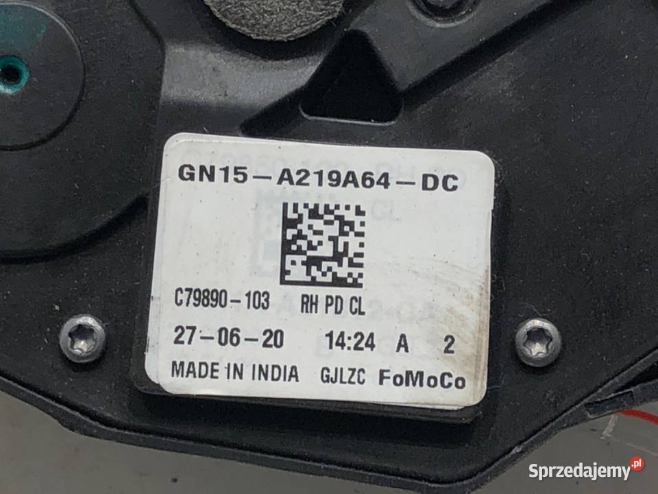 ZAMEK DRZWI PRAWY PRZÓD FORD ECOSPORT SUV