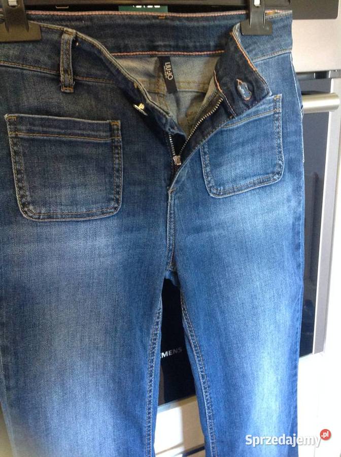 Spodnie Jeans Dzwony Damskie LIU JO S j Nowe Nowa Sól