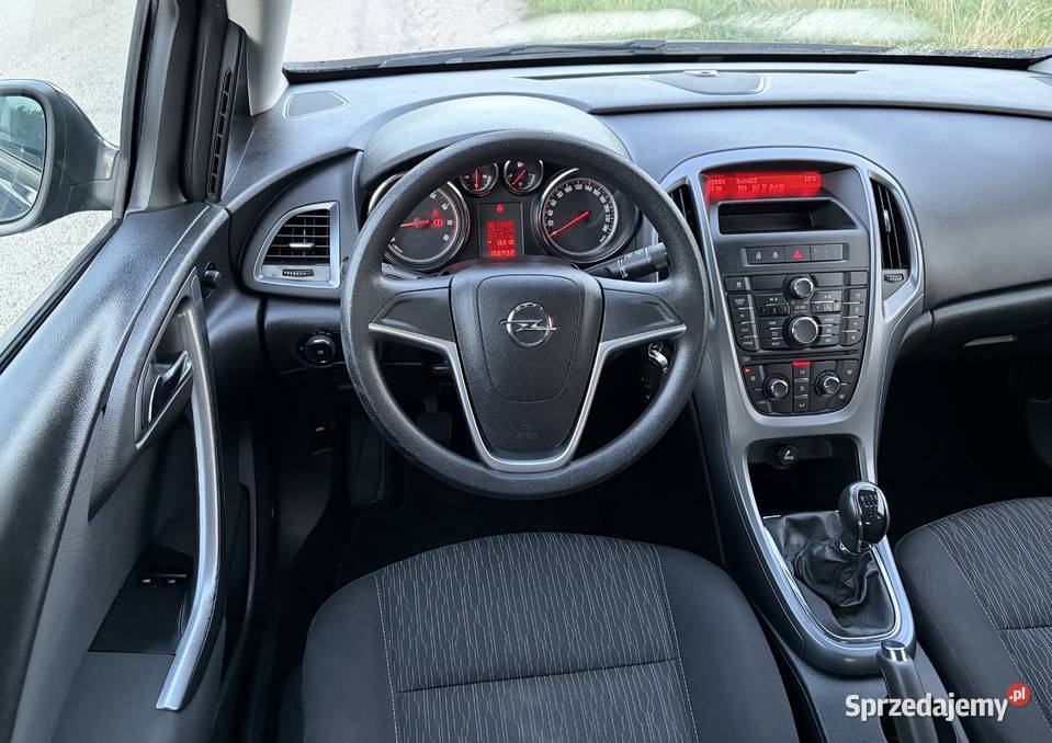 Opel Astra J 2013 14 Benzyna 100 udokumentowana kurtyny powietrzne Warszawa