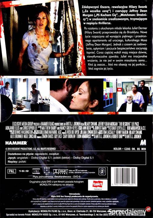 REZYDENT HILARY SWANK Filmy Kalisz