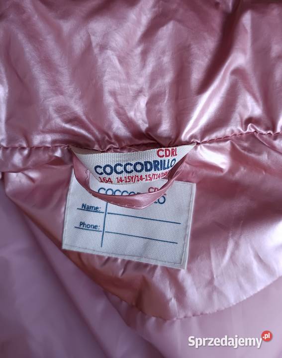 Bezrękawnik różowy pikowany ocieplany Moda i Styl