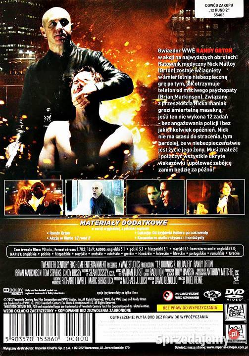 12 RUND 2 RANDY ORTON Kalisz sprzedam
