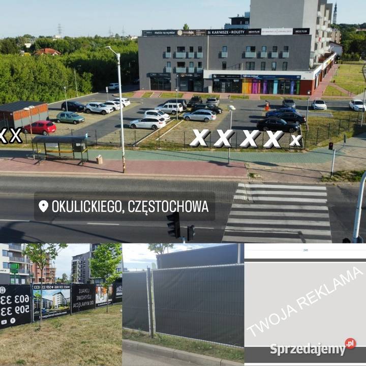 Wynajmę powierzchnię reklamową Częstochowa Usługi reklamowe