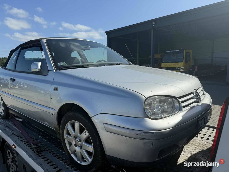 Syndyk sprzeda Volkswagen Golf Cabrio 1984cm3 Tczew sprzedam